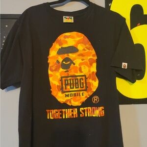 Bape x PUBG APE HEAD TEE
